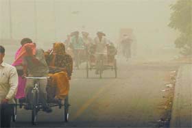 Heat and Dust: People were caught unawares as a duststorm hit Bathinda on Wednesday afternoon