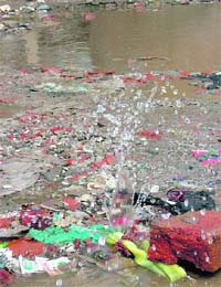Even as city residents face water shortage, the commodity flows freely in Ludhiana