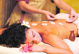 Ayurvedic beauty treatments have to be given according to the skin type