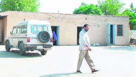 The under construction building of Krishi Vigyan Kendra at Fatehgarh Sahib.