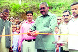 Manmohan Singh Mal inaugurates Guru Ram Rai School in Kempty.