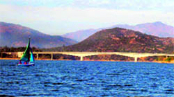 A view of the Sutlej near Bilaspur town. Photo by the writer 