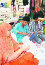 Master craftsmen display their skills at the Kisan Bhavan-35  