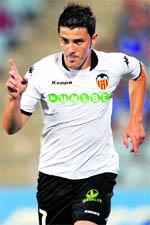 Spains David Villa
