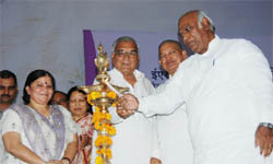 Union labour and employment minister Mallikarjun Kharge and Haryana Chief Minister Bhupinder Singh Hooda inaugurate an ESI hospital in Sector 9 at Gurgaon