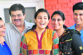 Garima Kaushal with her family