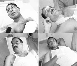 (Clockwise from top left): Umar Farooq, Krishnan Koolikunnu, Pradeep GK and Manikutty KP 
