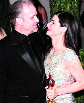 Jesse James with Sandra Bullock