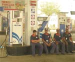 Fuel stations in areas of Punjab neighbouring Haryana have seen business decline. 