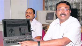 Dr Alok Ahuja addresses a press conference in Dehradun on Thursday.