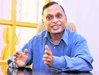 Sunil Aggarwal, General Secretary of the Association of Self-financed Institutes in Dehradun on Saturday. 