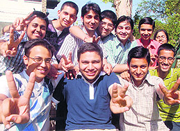 Udit, Sanyam, Abhishek, Chain Singh, Anish, Lavish, Shvetashva, Sahil, Yuvraj, Govind and Triya. 