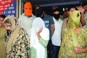 Meetu and her relatives arrested for committing theft in her in-laws house at Tilak Nagar in New Delhi