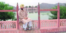 Sukhpal Singh Nannu takes a break