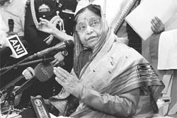 President Pratibha Patil has got a Chinese assurance on a permanent seat in the UNSC 