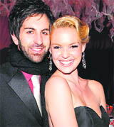 Katherine Heigl with husband Josh Kelly