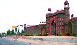 A marriage palace on the Jalandhar-Ludhiana stretch of the GT Road near Jalandhar