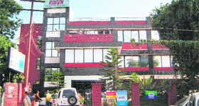 The Garhwal Mandal Vikas Nigam (GMVN) headquarters in Dehradun. 
