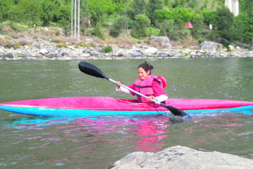 camp instructor and guide from Manali Krishna Thakur