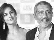 Katrina Kaif and Prakash Jha 