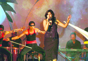 Bhavya Pandit of Indian Idol fame performs during the summer festival at the Ridge 