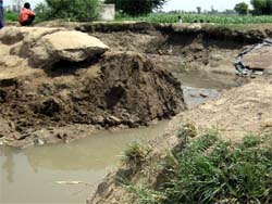 The breach that took place in the Mauzam minor in Fazilka sub-division