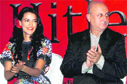 Neha Dhupia with 