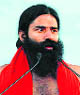 Baba Ramdev at a press conference in Bhiwani  on Friday.