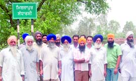 Our village is for sale, say villagers of Mirzapur Sandharsi in Patiala