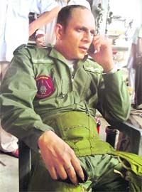Pilot Wg Cdr Sandeep Singh