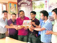 Multi-starrer Garhwali album Hey Dhani being released in Mussoorie on Tuesday. 