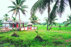 A temple on the banks
