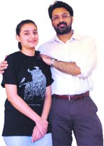 Rubika with Dr Dheeraj Khurana
