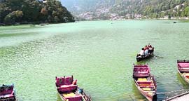 A file photograph of the Naini Lake.