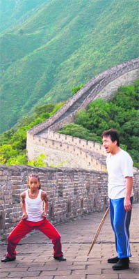 Outdoor locales like the Forbidden City and the Great Wall of China have been caressingly shot
