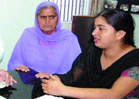 Satbir Kaur and her daughter-in-law Amanpreet Kaur