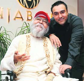 Jiggs Kalra with grandson Zoraver