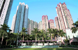 Apartment blocks are seen in Hong Kong on Wednesday. China's property bubble could become its next big export with a stronger yuan giving its newly rich the buying power to splash out in the world's most sought-after property markets