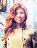An image taken from Russian social networking site Odnoklassniki shows a woman journalists have identified as Anna Chapman, who appeared at a hearing in a New York federal 