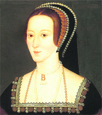 A portrait of Anne Boleyn by an unknown painter