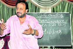 Naveen Sharma, senior instructor, NIS, Patiala.