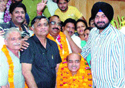 Sanjiv Khanna after taking over as chairman of the Amritsar Improvement Trust