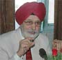 Justice (Retd) HS Brar, chief commissioner, Gurdwara elections. 