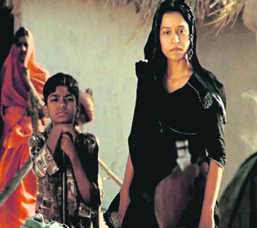 Jeevani and her son Manka in Boond