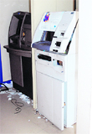 The automatic teller machine at Sector 35 in Chandigarh.