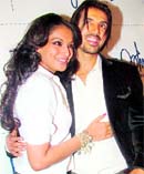 Bipasha Basu and John Abraham