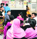 Gynaecology ward of GMSH, Sector 16, Chandigarh. 