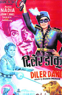 Fearless Nadia, also known as the Hunterwali was perhaps the first foreign woman in Indian films, but she remained typecast as stunt queen