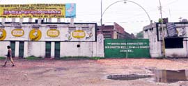 A view of the New Egerton Woolen Mill at Dhariwal, near Batala, in Gurdaspur.