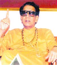 Bal Thackeray and his followers think little besides making a nuisance of themselves, simply to draw media attention